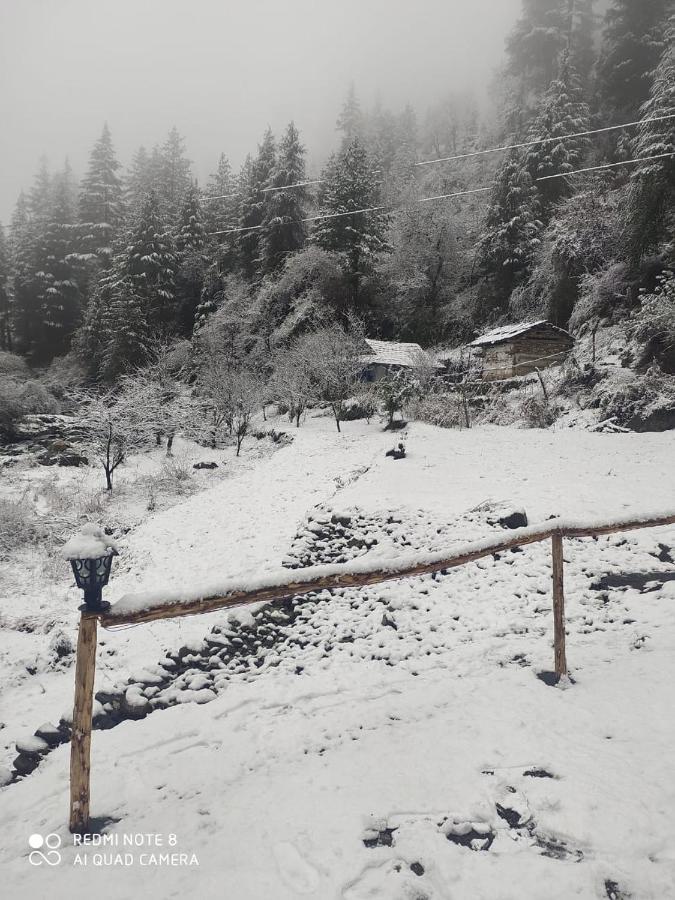 Moksha - By The River Jibhi Exterior foto